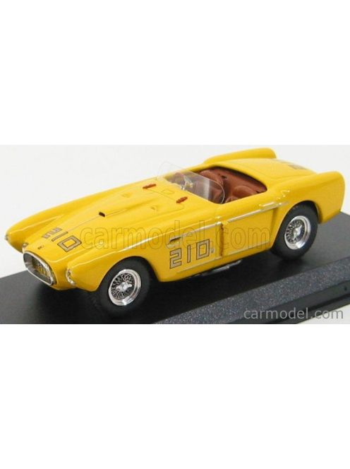 Art-Model - Ferrari 340 Spider N 210 Mexico Spider Watkins Glen 1955 P.Grey Yellow