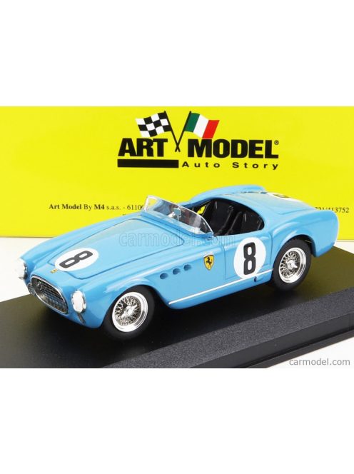 Art-Model - Ferrari 225 Spider N 8 Sebring 1953 P.Hill - B.Spear Light Blue