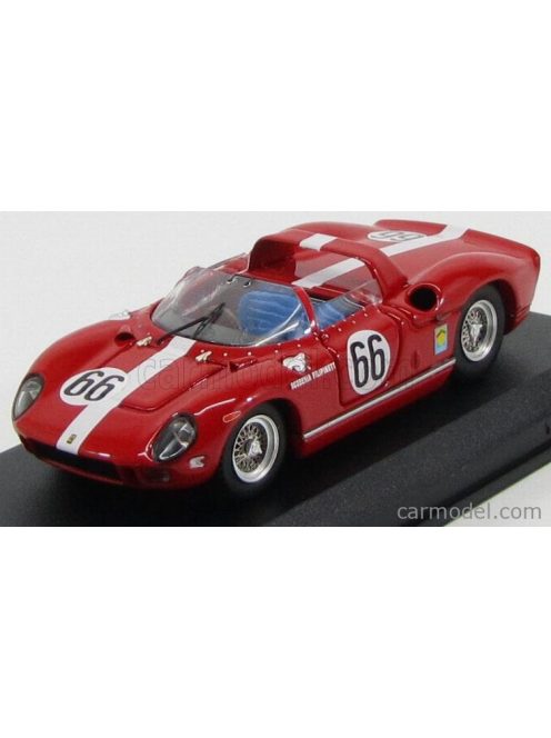 Art-Model - Ferrari 365P Spider N 66 1000Km Monza 1965 Muller - Spychiger Red