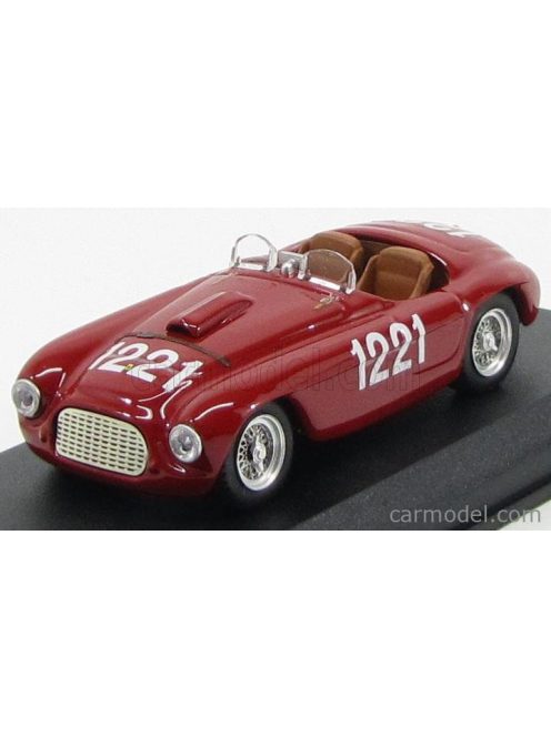 Art-Model - Ferrari 195 Spider N 1221 Winner Coppa Della Toscana 1950 Serafini - Salami Red