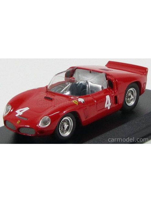 Art-Model - Ferrari 246 Dino Spider N 4 Nurburgring 1961 Von Trips - Ginther - Gendebien Red