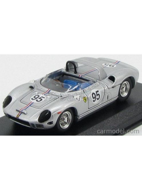 Art-Model - Ferrari 330P Spider N 95 Bridgehampton 1966 B.Grossman Silver