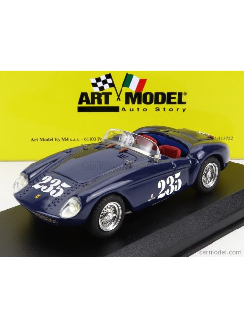 Art-Model - Ferrari 500 Mondial Spider N 235 Santa Barbara 1954 P.Rubirosa Blue