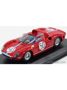   Art-Model - Ferrari 330P Spider N 50 Winner Monza 1964 L.Scarfiotti Red Light Blue