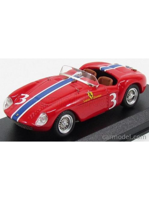 Art-Model - Ferrari 500 Mondial Spider Ch.0448 N 3 Palm Springs 1955 B.Kessier Red Yellow