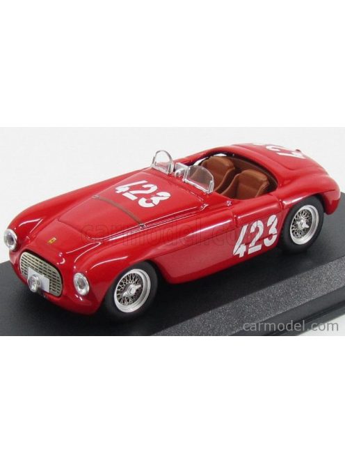 Art-Model - Ferrari 166Mm Barchetta Spider Ch.0034 N 423 Winner Giro Di Sicilia 1952 Marzotto - Marini Red