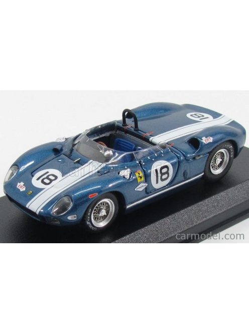 Art-Model - Ferrari 275P Coupe Ch.0812 N 18 Bridgehampton 1965 M.Andretti Blue Met