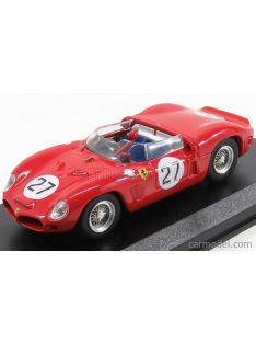   Art-Model - Ferrari Dino 268 Sp N 27 Caracalla 1997 Vaccarella - 50Th Anniversary 1St Victory Ferrari 1947 Red