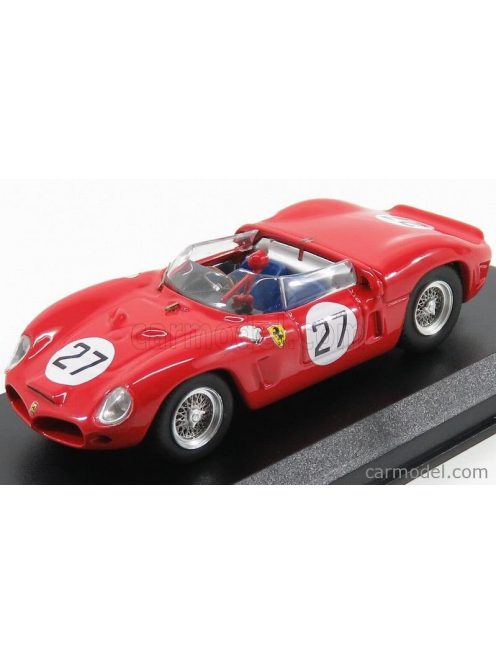 Art-Model - Ferrari Dino 268 Sp N 27 Caracalla 1997 Vaccarella - 50Th Anniversary 1St Victory Ferrari 1947 Red