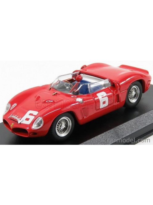 Art-Model - Ferrari 246Sp Dino Spider N 6 (Chassis N 0022M) Winner Guards Trophy Brands Hatch 1962 M.Parkes Red