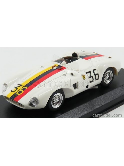 Art-Model - Ferrari 625Lm Spider Ch.0637 N 36 Venezuela Gp 1956 P.Drogo White