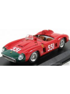   Art-Model - Ferrari 860 Monza Spider Ch.0628 N 551 2Nd Mille Miglia 1956 Collins - Klementaski Red