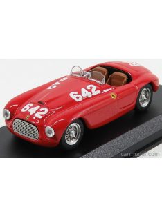   Art-Model - Ferrari 166Mm Barchetta Ch.0010 N 642 Mille Miglia 1949 Taruffi - Nicolini Red