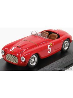   Art-Model - Ferrari 166Mm Barchetta Ch.0010 N 5 Automobile Club France Comminges 1949 L.Chinetti Red