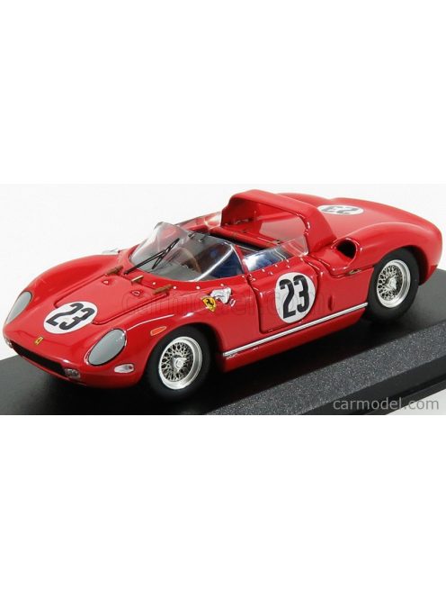 Art-Model - Ferrari 275P Ch.0820 N 23 2Nd 12H Sebring 1964 Scarfiotti - Vaccarella Red