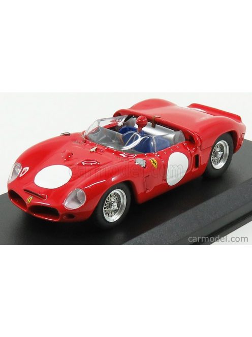 Art-Model - Ferrari Dino 246Sp Ch.0796 Spider Fantuzzi N 0 Prova 1961 Red