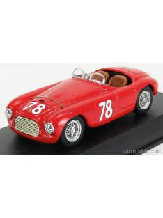   Art-Model - Ferrari 166Mm Barchetta Ch.0034 N 78 2Nd Coppa D'Oro Di Sicilia 1951 P.Marzotto Red