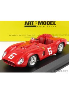   Art-Model - Ferrari 500Tr Ch0612 N 6 Winner Preliminary Smartt Field 1956 E.Lunken Red