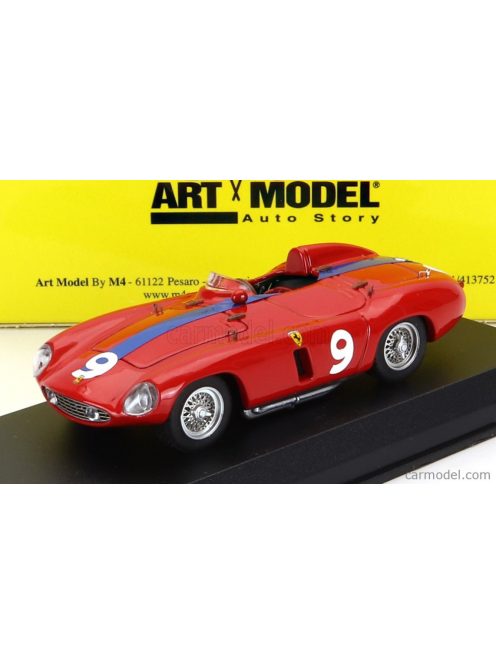 Art-Model - Ferrari 750 Monza Spider N 9 Winner Agadir Marocco Gp 1955 Mike Sparken Red