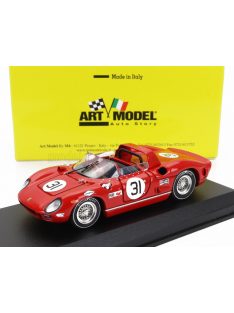   Art-Model - FERRARI 330P SPIDER s/n0822 n 31 24h DAYTONA 1966 JOHN FULP - BILL RUTAN  - WAYLON JENNINGS RED