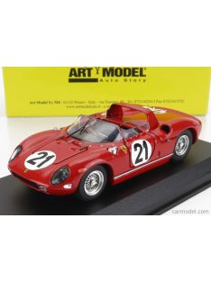   Art-Model - Ferrari 250P Spider 3.0L V12 Team Ferrari Spa Sefac N 21 Winner 24H Le Mans 1963 L.Scarfiotti - L.Bandini Red