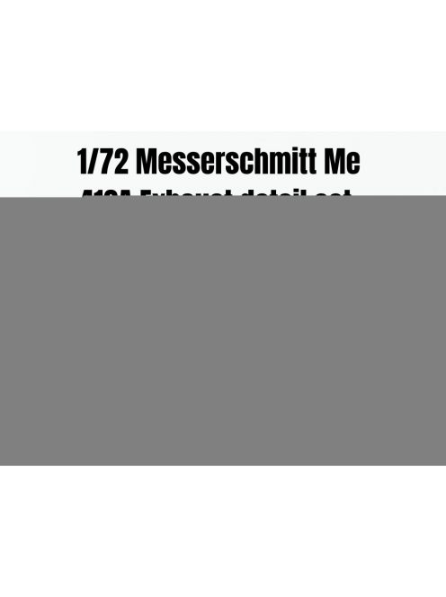 Art Scale - 1/72 Messerschmitt Me 410A Exhaust detail set rec. kit Airfix