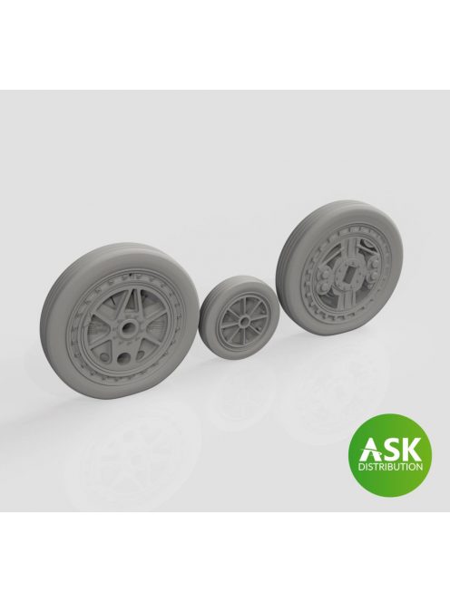 Art Scale - 1/72 F-84F Wheels for Special Hobby kit