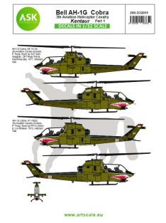   Art Scale - 1/32 Bell AH-1G Cobra Kentaur 3th Aviation helicopter cavalry part 1