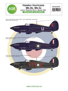   Art Scale - 1/32 Hawker Hurricane Mk.IIb / Mk.IIc part 8 - Royal Air Force Burma 1942