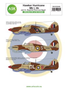   Art Scale - 1/32 Hawker Hurricane Mk.I, IIb part 14 - Royal Air Force over Egypt