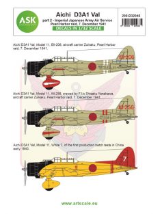   Art Scale - 1/32 Aichi D3A1 VAL part 2 - Pearl Harbor raid / Imperial Japanese Army Air Service