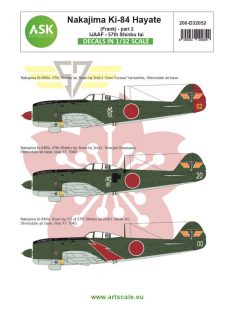   Art Scale - 1/32 Nakajima Ki-84 Hayate (Frank) part 2 - Imperial Japanese Army Air Force - 57th Shinbu tai