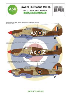   Art Scale - 1/32 Hawker Hurricane Mk.IIB part 11 - South African Air Force