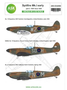 Art Scale - 1/32 Spitfire Mk.I early part 3 - RAF 1939