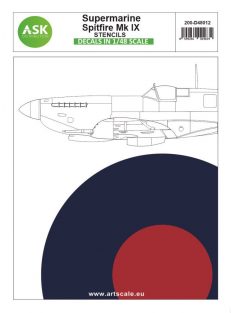 Art Scale - 1/48 Spitfire Mk.IX - stencils