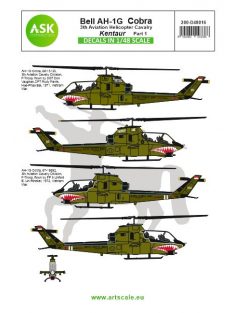   Art Scale - 1/48 Bell AH-1G Cobra "Kentaur" 3th Aviation helicopter cavalry part 1