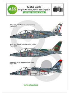   Art Scale - 1/48 Alpha Jet E  Belgian AF and Armeé de l'Air