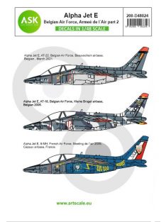   Art Scale - 1/48 Alpha Jet E Belgian Air Force and Armeé de l'Air - part 2