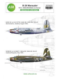   Art Scale - 1/48 B-26B Marauder part 2 - Over Europe, Mediterranean area and D-Day