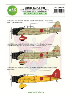   Art Scale - 1/48 Aichi D3A1 Val part 2 - Pearl harbor raid, 7. December 1941