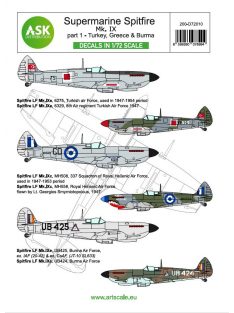   Art Scale - 1/72 Spitfire Mk.IXc and Mk.IXe part 1 - Greece, Türkiye, Burma