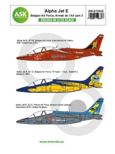   Art Scale - 1/72 Alpha Jet E Belgian Air Force and Armeé de l'Air part 3