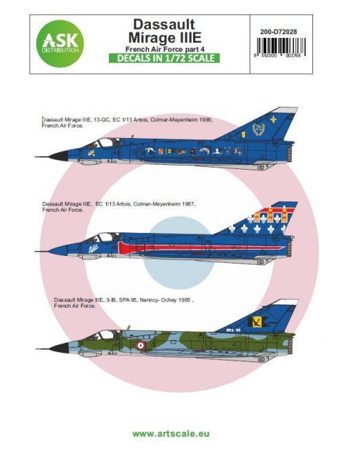 Art Scale - 1/72 Mirage IIIE French Air Force part 4