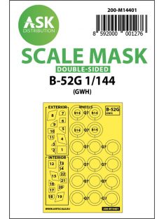   Art Scale - 1/144 B-52G double-sided painting mask for Great Wall Hobby