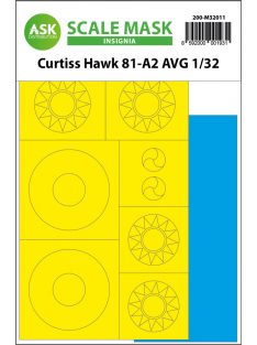   Art Scale - 1/32 Curtiss Hawk 81-A2 AVG INSIGNIA masks for Great Wall Hobby