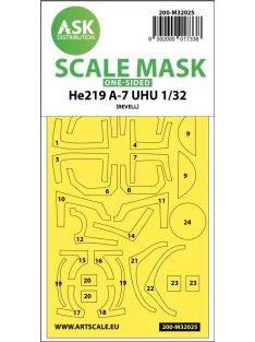   Art Scale - 1/32 Heinkel He 2019A-7 UHU one-sided express masks for Revell