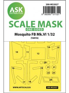   Art Scale - 1/32 Mosquito FB Mk.VI one-sided express masks for Tamiya