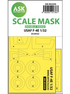   Art Scale - 1/32 USAF F-4E Phantom Viet-Nam war double-sided mask for Academy