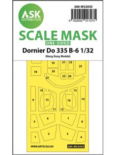   Art Scale - 1/32 Dornier Do 335B-6 one-sided mask for HK Models