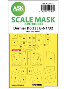   Art Scale - 1/32 Dornier Do 335B-6 double-sided mask for HK Models